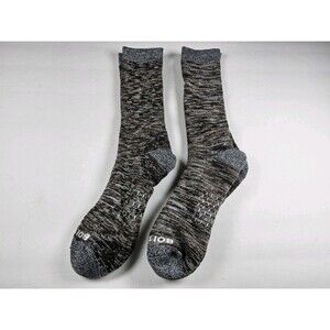 Bombas Hex Tec Hike Hiking Stripe Calf Socks Lot Of 2 Pairs Size L